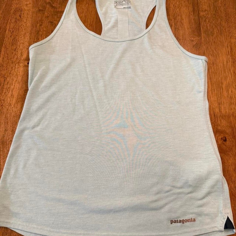 Patagonia Tank Top Women's Small Light Blue Heather